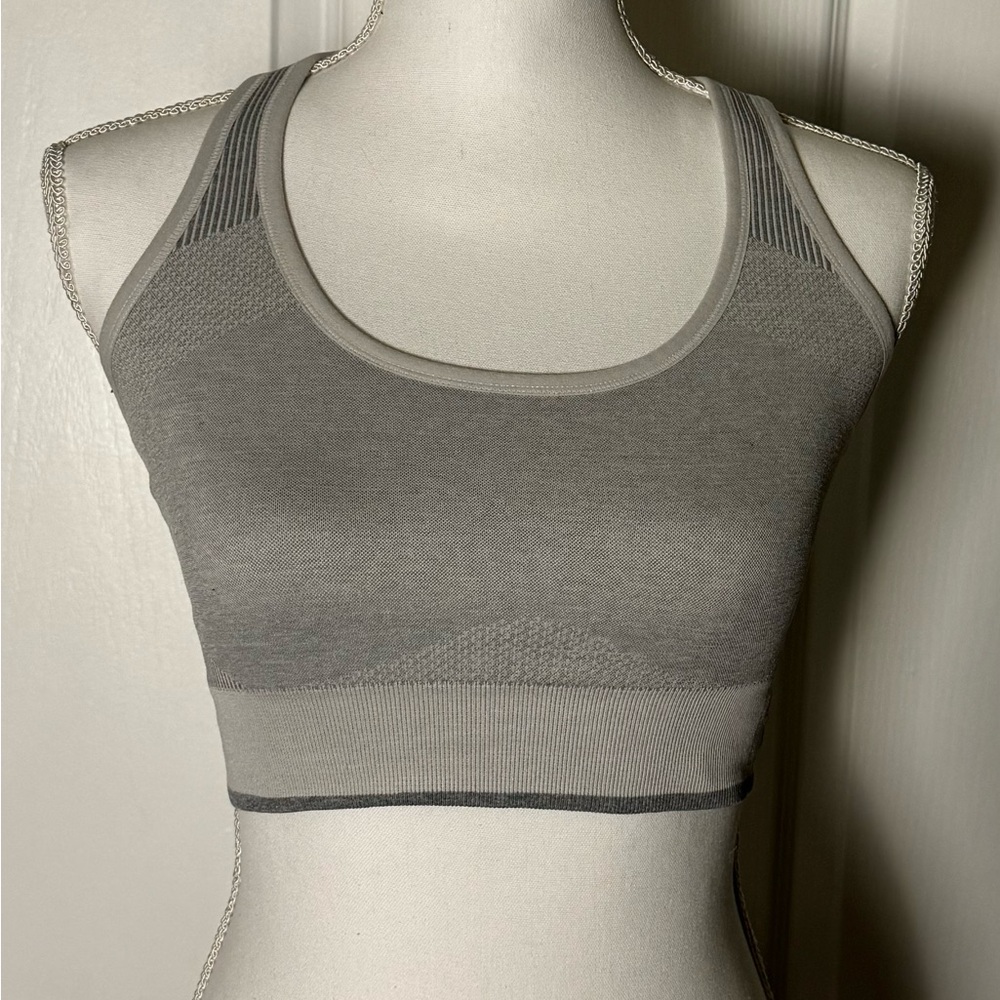Puma Gray Sports Bra Size Large